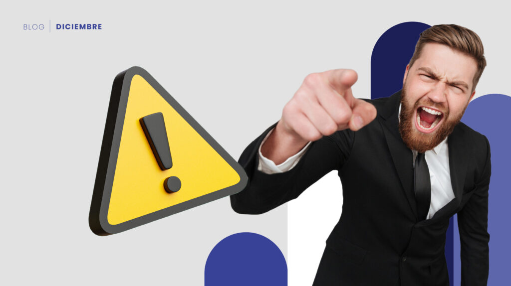 Inteligencia emocional: Hombre gritando y enojado