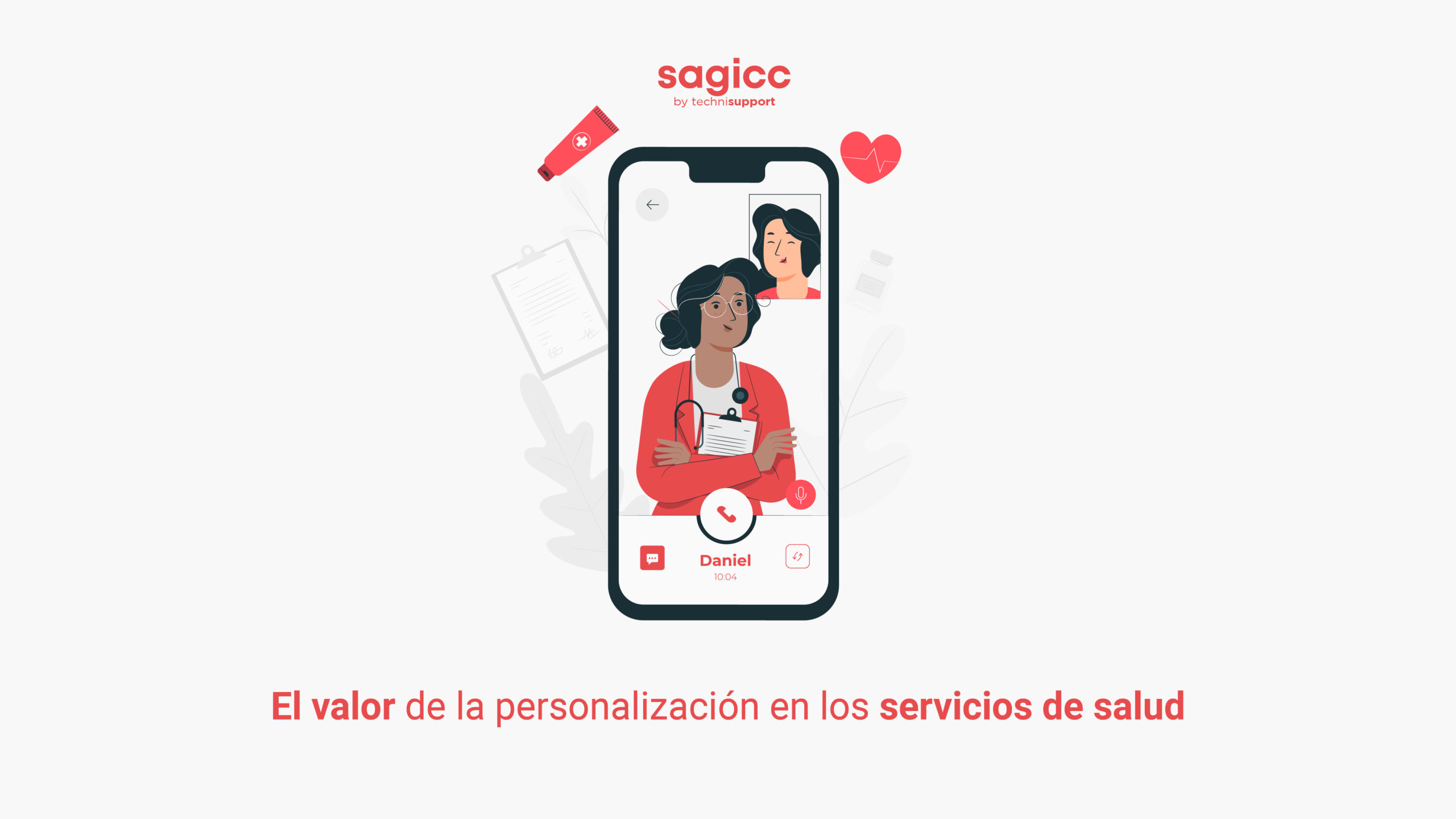 Imagen de celular con chat de agendamiento de servicios de salud
