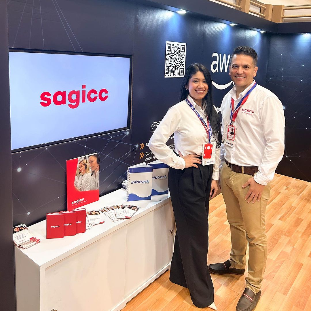 Dos personas de Sagicc en Fenalco Valle