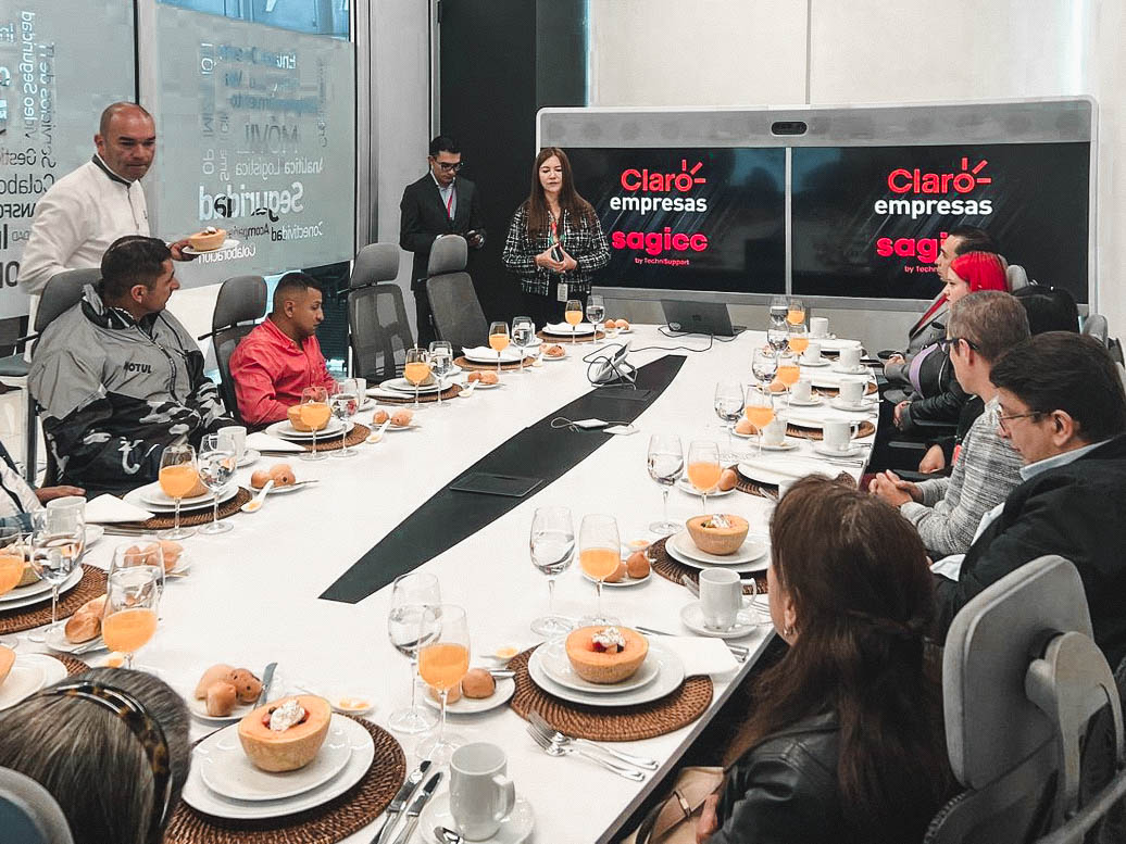 Rueda de Negocios sagicc y Claro Empresas en Bogotá